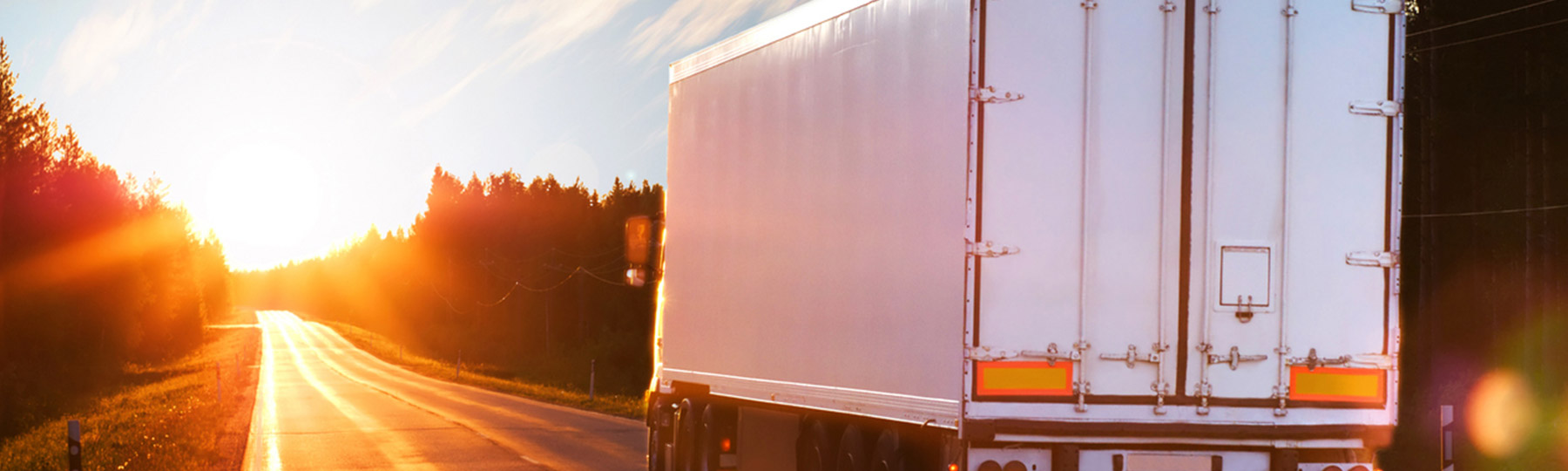 Semi Trailer Driving
